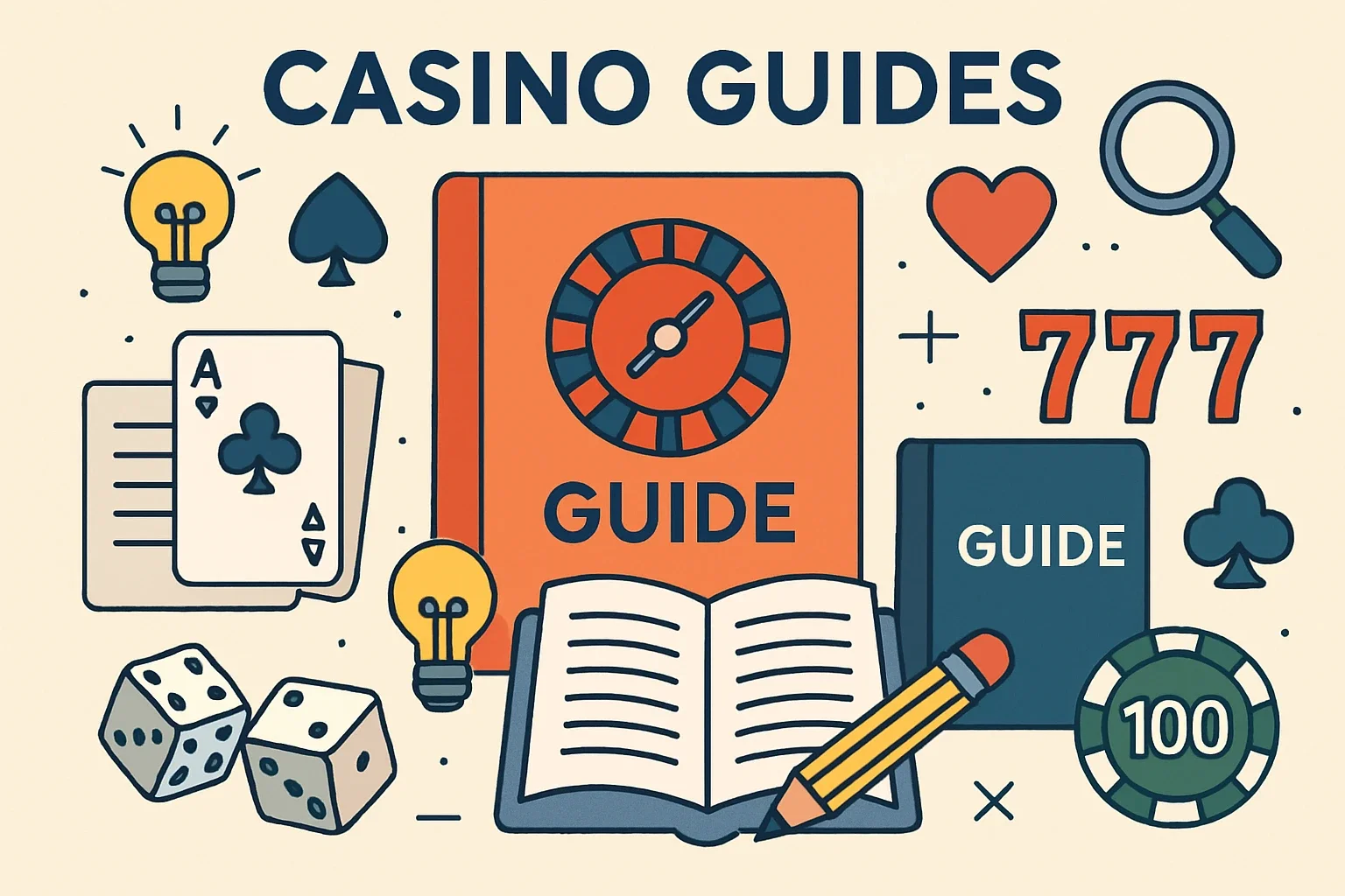 Illustration of Polish online gambling guides hub